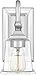 Quoizel NLC8601C Nicholas Mid Century Wall Sconce, 1-Light 100 Watt, Polished Chrome