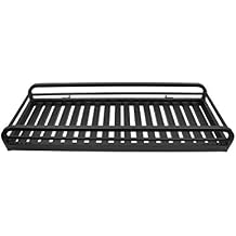 Great Day UTV Front Cargo Rack - 18" x 50" x 7" Carrying Cradle - 250 lbs Weight Capacity - Aluminum Frame - Black Powder-Coated Finish, UVFR751