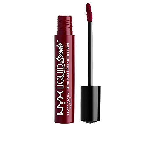 NYX PROFESSIONAL MAKEUP Liquid Suede Cream Lipstick - Vintage (Plum With Mauve Undertone)
