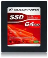 Silicon Power 2.5 Inch SSD J10 IDE Connection  64 GB MLC Chip Paper Box SP064 GB SSDJ10I25