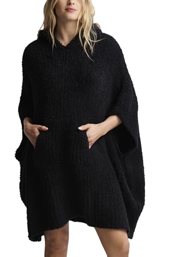 Image of Barefoot Dreams CozyChic The Cozy, Black, 32 inch Long