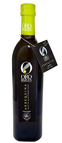 Oro Bailen Extra Virgin Olive Oil Arbequina Premium 17 Oz/ 500 ml.