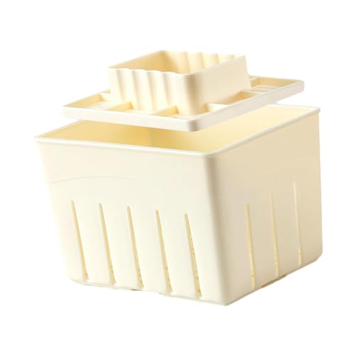 Qianly Tofu Press Box Tofu Pressing Tool Household Kitchen Tools DIY Self Made Vegan Tofu Presser for Cheese Home Kitchen, S