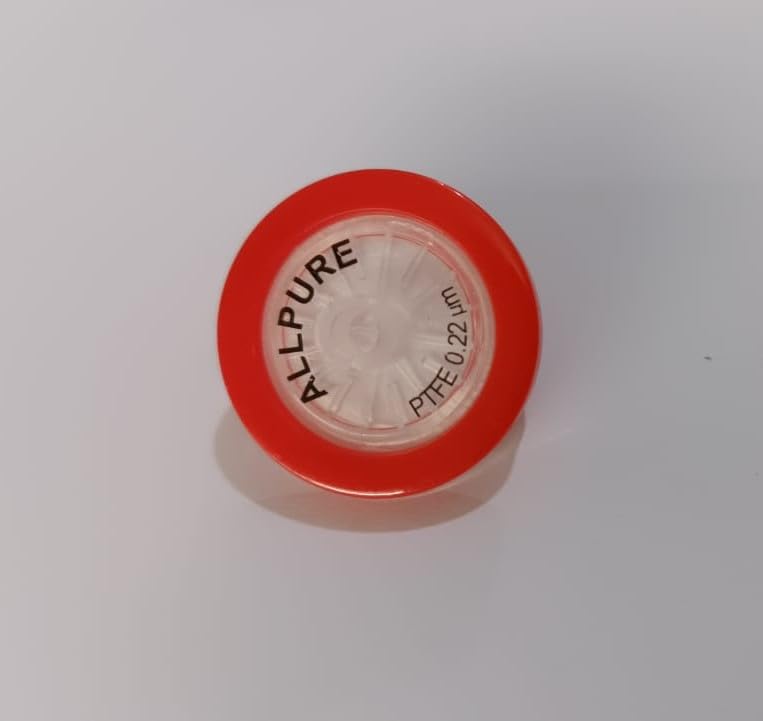 RASAYAN Syringe Filters PTFE Membrane Diameter 25mm, Pore Size 0.22μm Diameter, Pack of 100-picture-33