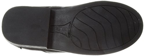 Saxon Girls Equileather Zip Front Boots, Black, Child Size 3