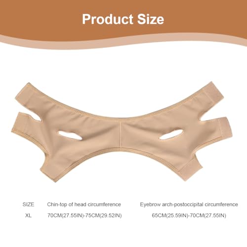 OIGWBPH Gesicht Abnehmen Maske V Linie Maske V Gesicht Kinn Bandage Gürtel Schönheits Hals Masken Gesicht Heben dünne Form Gesichtslinie ab Reduzieren Doppelkinn Verband Klage für Frau und Mann