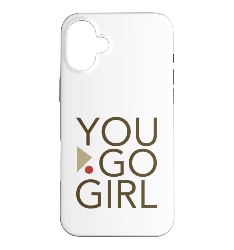 ���f�B�[�X �G���p���[�����g�ƃK�[���Y ���`�x�[�V�����A�b�v You Go Girl �X�}�z�P�[�X iPhone 16 Plus �p