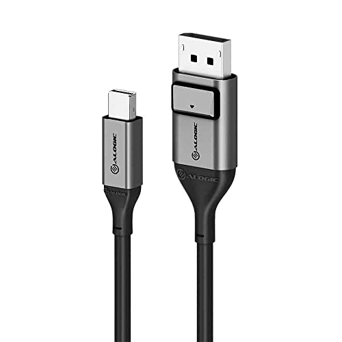 Cable Mini DisplayPort a DisplayPort ALOGIC Ultra 8K de 2m V1.4 compatible con PC