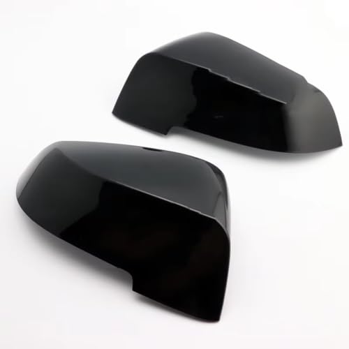 Boîtier rétroviseur pour BMW GT F07 2013-2018 : paire de caches extérieurs noirs
