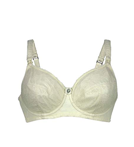 Cake Maternity Women's Parfait Flexi Wire Lace Nursing Bra, Ivory, 38Dd Uk/ 38E Us #TOP3