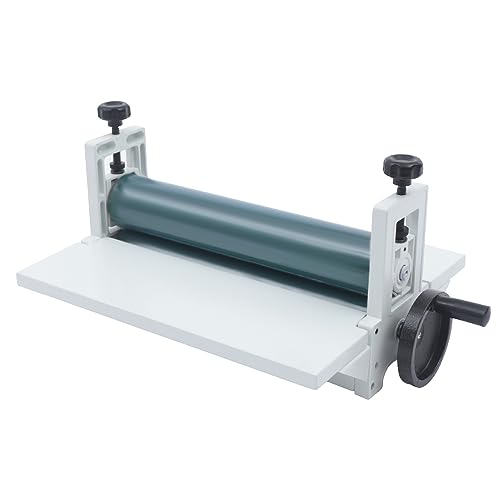 Laminatore manuale a freddo da 35,5 cm per il montaggio di poster, foto e copertine di libri, perfetto per casa, ufficio, progetti scolastici, facile da usare e design durevole