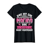 Name Marina Namensshirt Vorname Geschenk