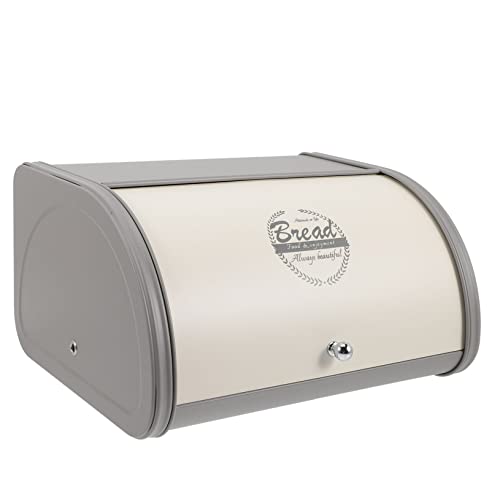 Homoyoyo Eck-brotkasten Aus Metall Für Küche Brothalter Mit Deckel Für Brot Snacks Obst Und Küchenutensilien Brotaufbewahrungsbox Brotbehälter Für Haushalt Und Geschäft