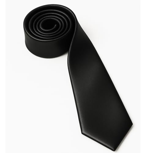 Image of SOFTSTYLE Premium Satin Necktie For Men | Wrinkle-Free | Ofice, Party & Wedding