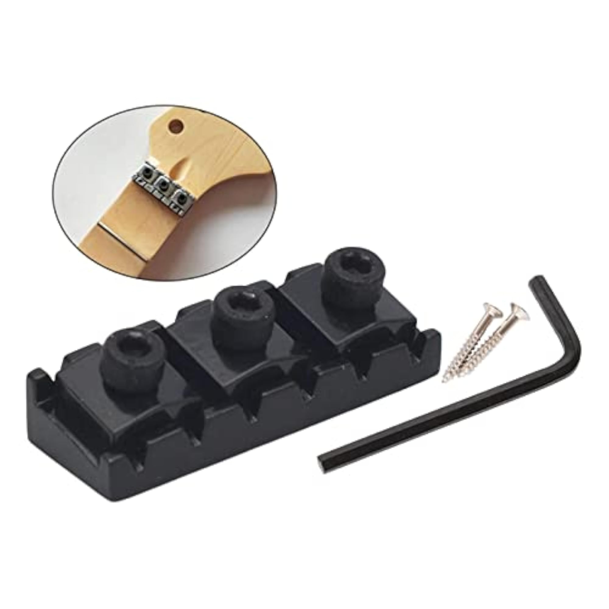 Guitar Locking Nut for Electric Guitar Tremolo Bridge