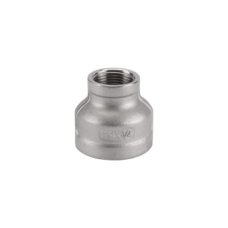 Raccordo Tubo Acciaio Inox ERGAOBOY 2 Pezzi Riduttore Esagonale, Da 3/4 BSP Maschio A 1/2 BSP Femmina Filettato 304 Raccordo Adattatore Per Tubi In Acciaio Inossidabile Raccordo Riduttore Acciaio Inox 304