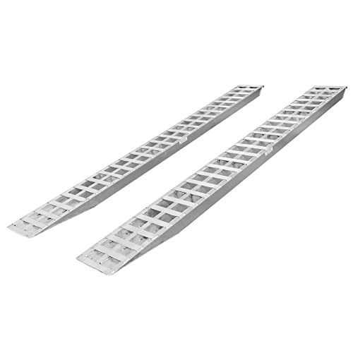 12' Heavy Duty Hook-End 5,000 lb Truck Trailer Loading Ramps