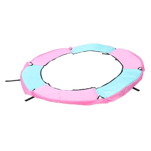 Accessoire sécurité trampoline 1,2 M avec housse mousse rose et vert Oxford
