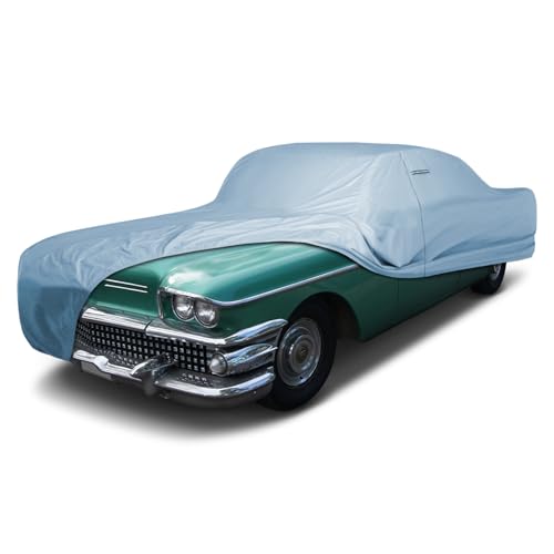 Image of iCarCover Premium Car Cover for 1954-1958 Buick Super Heavy Duty Waterproof All-Weather Automobiles Custom Fit Indoor Outdoor UV Snow Protection Covers with Straps and Bag