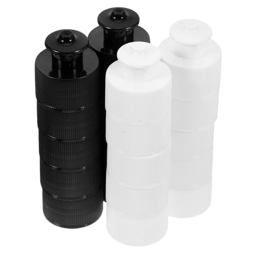 STOBAZA 20pcs Squeeze Bottle Replacement Tops Lightweight Plastic Leakproof Design for Easy Operation Home Kitchen