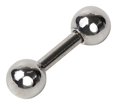 ストレートバーベル サージカルステンレス シルバー 軟骨ピアス ボディピアス