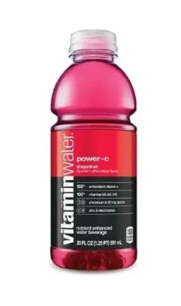 Vitaminwater Power-C Dragonfruit, 20 Oz - Pack of 24