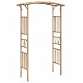 vidaxl Bamboo Garden Arch Arbor-Trellis-pergola 73.6" H x 46.5" L ic Farmhouse Style Patio Decoration Water- Outdoor