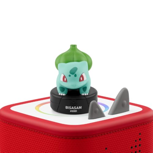 tonies Hörfigur für Toniebox, Pokémon – Bisasam, Hörspiel &amp; Wissen mit spannenden Abenteuern für Kinder ab 5 Jahren, Spielzeit ca. 80 Minuten