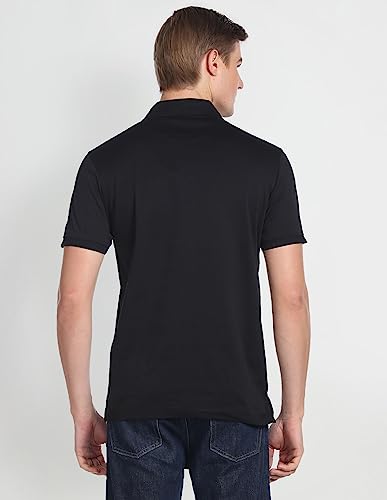 Image of Arrow Men's Cotton Solid Regular Fit Polo Shirts
