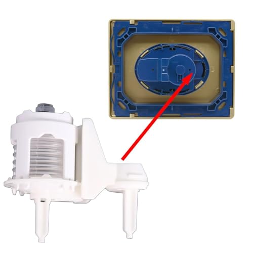 Risparmio idrico a doppio scarico: riduce il consumo di acqua offrendo opzioni separate di scarico completo e mezzo per WC con serbatoi nascosti, riducendo le bollette sostenendo al contempo un consumo di acqua responsabile