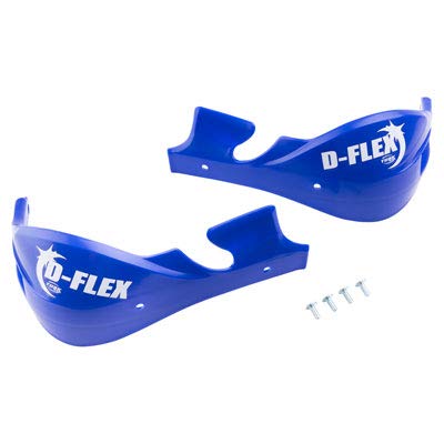 Tusk D-Flex Pro Handguard Shields Replacement – Orange Plastic Hand Protectors For Dirt Bikes & ATVs - View #8
