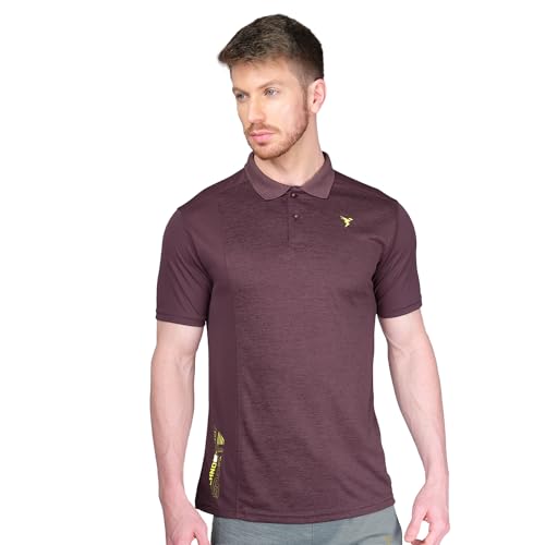 Image of TECHNOSPORT Men's Slim Fit Active T-Shirt - (MTP537 P) Pack of 1