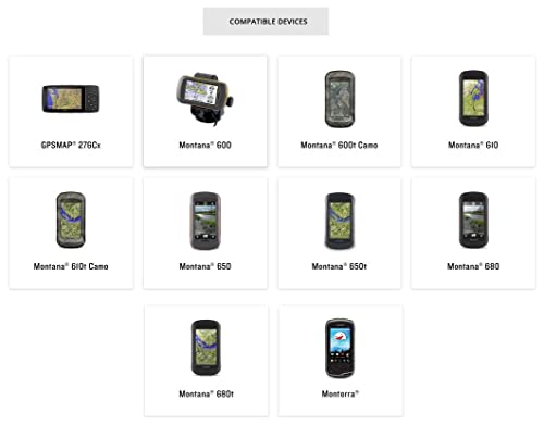 Garmin 0101165407 Suporte de guidão para Montana/Monterra