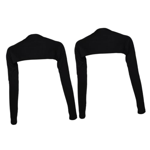 SHERCHPRY 2 bufandas para mujer, ropa de bebé, bufandas para mujer, bufanda para la cabeza, gorro largo para debajo de la bufanda, sombrero, cubierta de brazo islam, chal para mujer, estilo bolero,