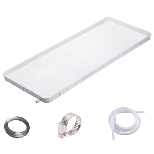Plateau de drainage de condensat pour climatisation extérieur en plastique 93x45cm