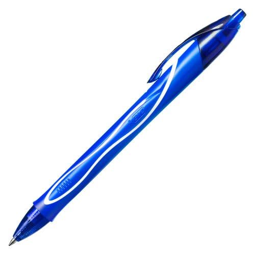 BIC Bolígrafo gel retráctil Gelocity azul. Punta 0,7 mm. 950442