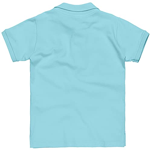 Camisa polo com aroma calmante, Marisol, meninos, Azul claro, 10