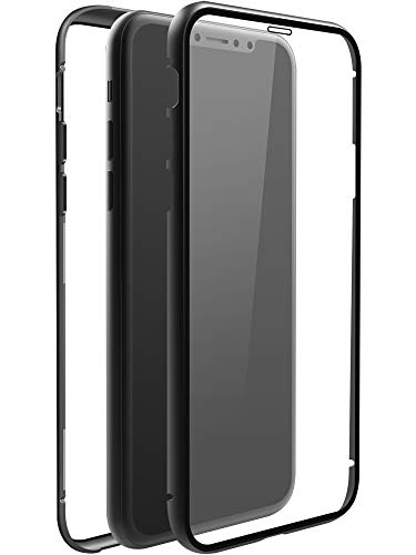 Coque iPhone Xs Max Black Rock 360 Glass noire cover fine rigide