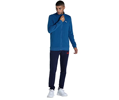 Image of Puma Men Cotton Blend Standard Length Jacket