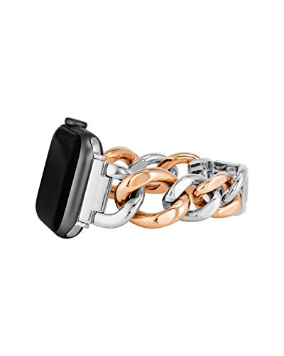 Image of Anne Klein Fashion Chain Bracelet for Apple Watch, Secure, Adjustable, Apple Watch Replacement Band, Fits Most Wrists