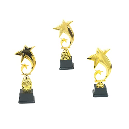 Tofficu Copos De Plástico Mini Troféus Medalhas De Futebol Troféu De Competição Troféu De Plástico C