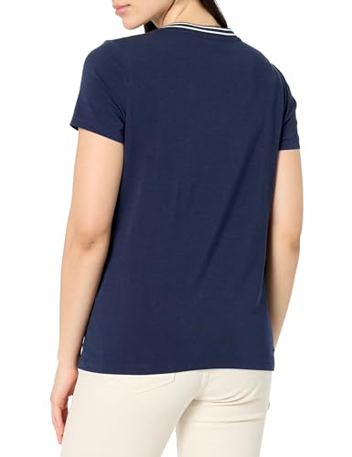 Nautica Women's Solid V-Neck Short Sleeve T-Shirt2