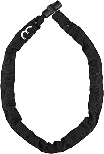 BBB BBL-67 030402 Bicycle Key Lock with 3 Keys Included Thickness 4.5 mm x Length 100 cm Black