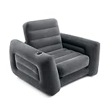 Intex 66551NP Pull-Out Chair, Schwarz