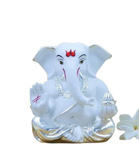 Ganesh Murti Ganapati statuette céramique décoration indienne D-15