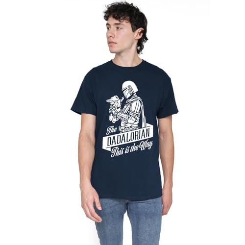 T-Shirt Dadalorian Star Wars Coupe Unisexe Couleur Marine Taille Standard