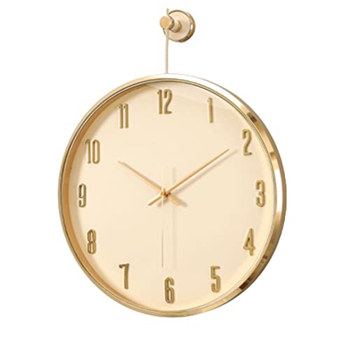 Horloge murale silencieuse style élégant objet de décoration XJBTBA