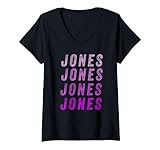 jonas name personalized name i love jonas maglietta con collo a v