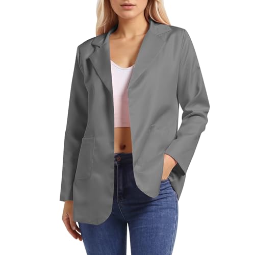 Cardigan formel à manches longues et coupe bureau : veste élégante pour vos rendez-vous d'affaires