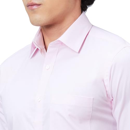 Image of Raymond Slim Fit Self Design Dark Maroon Shirt